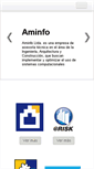 Mobile Screenshot of aminfo.cl